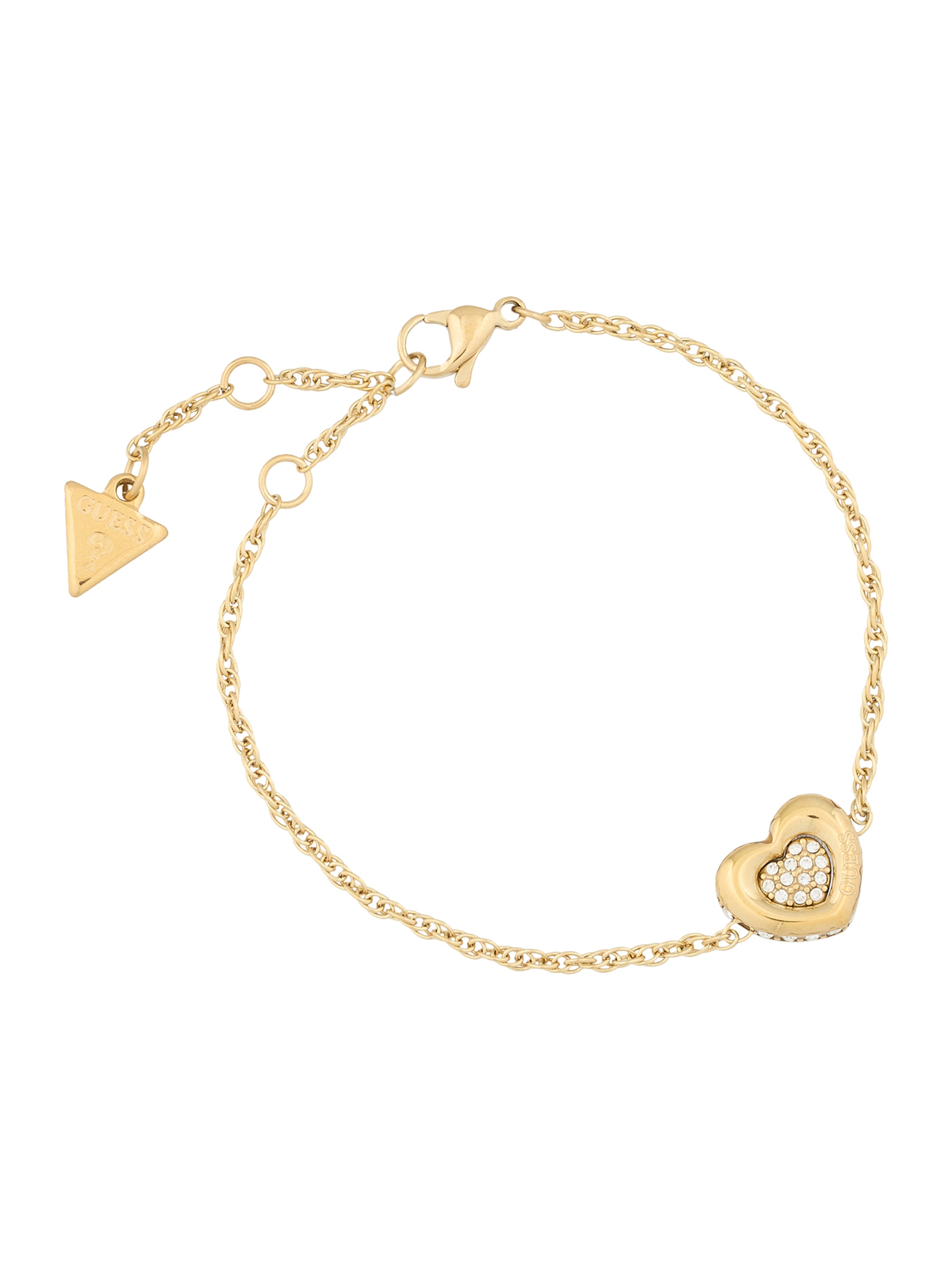 GUESS Bracelet 'L.O.V.E.' in Gold