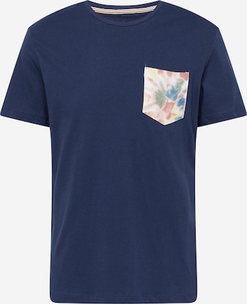 BLEND T-shirt i blå: framsida