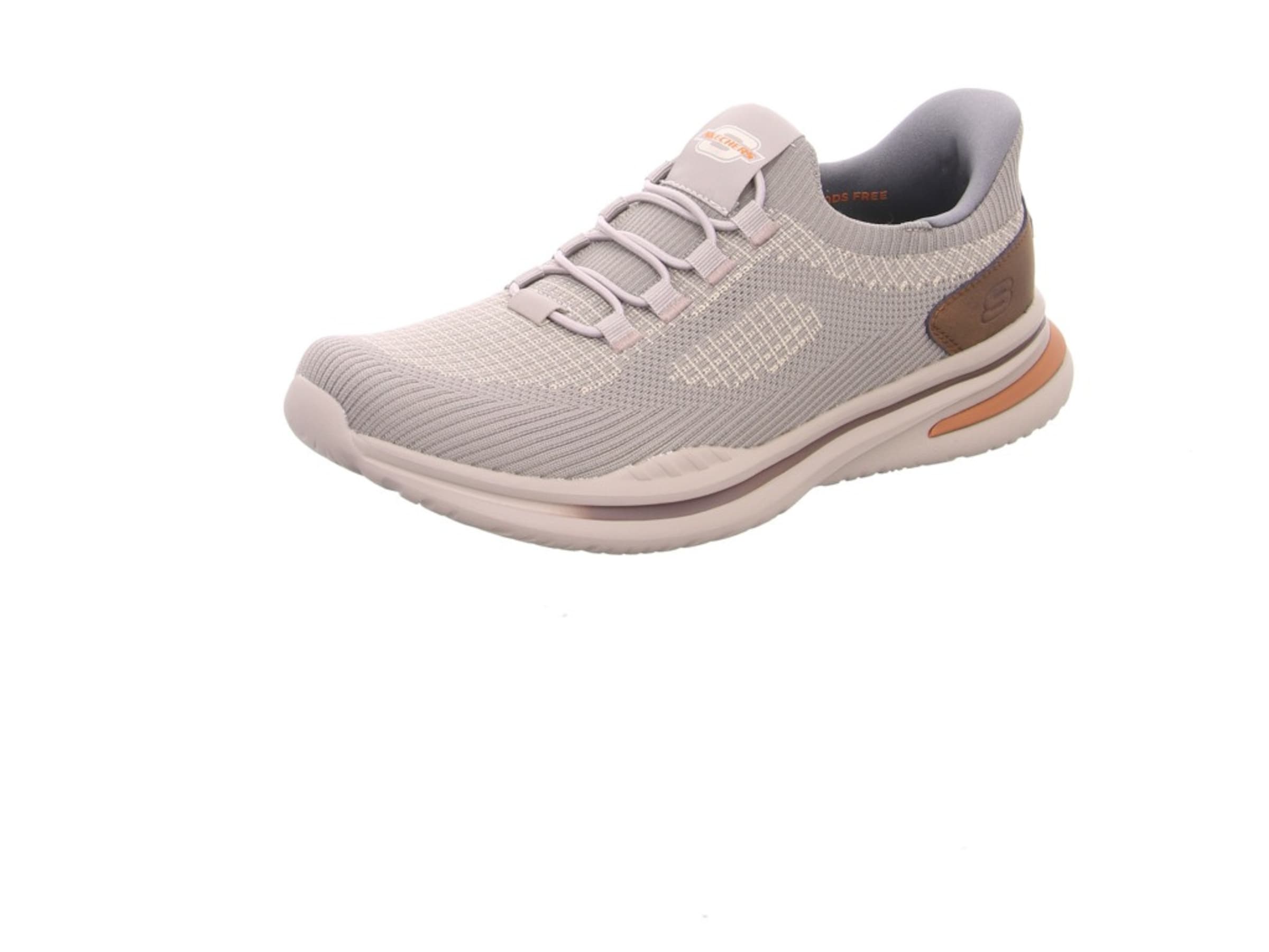 SKECHERS Platform trainers in Grey: front