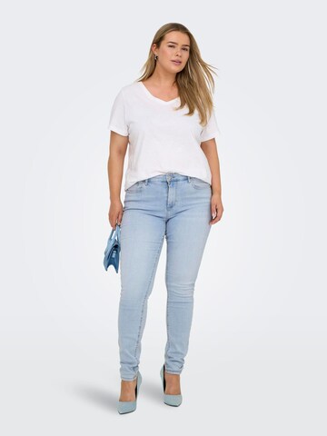 ONLY Carmakoma regular Jeans 'CARWilly' i blå