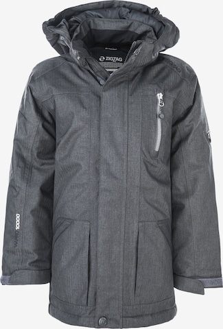 ZigZag Between-Season Jacket 'Gera' in Grey: front