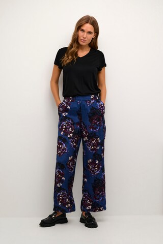 Loosefit Pantalon 'Jilli' Kaffe en bleu