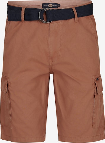 Petrol Industries Карго панталон в червено: отпред