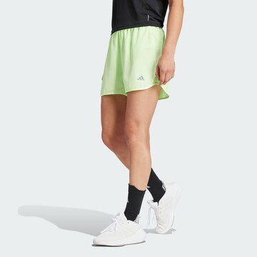 Regular Pantalon de sport ADIDAS PERFORMANCE en vert : devant