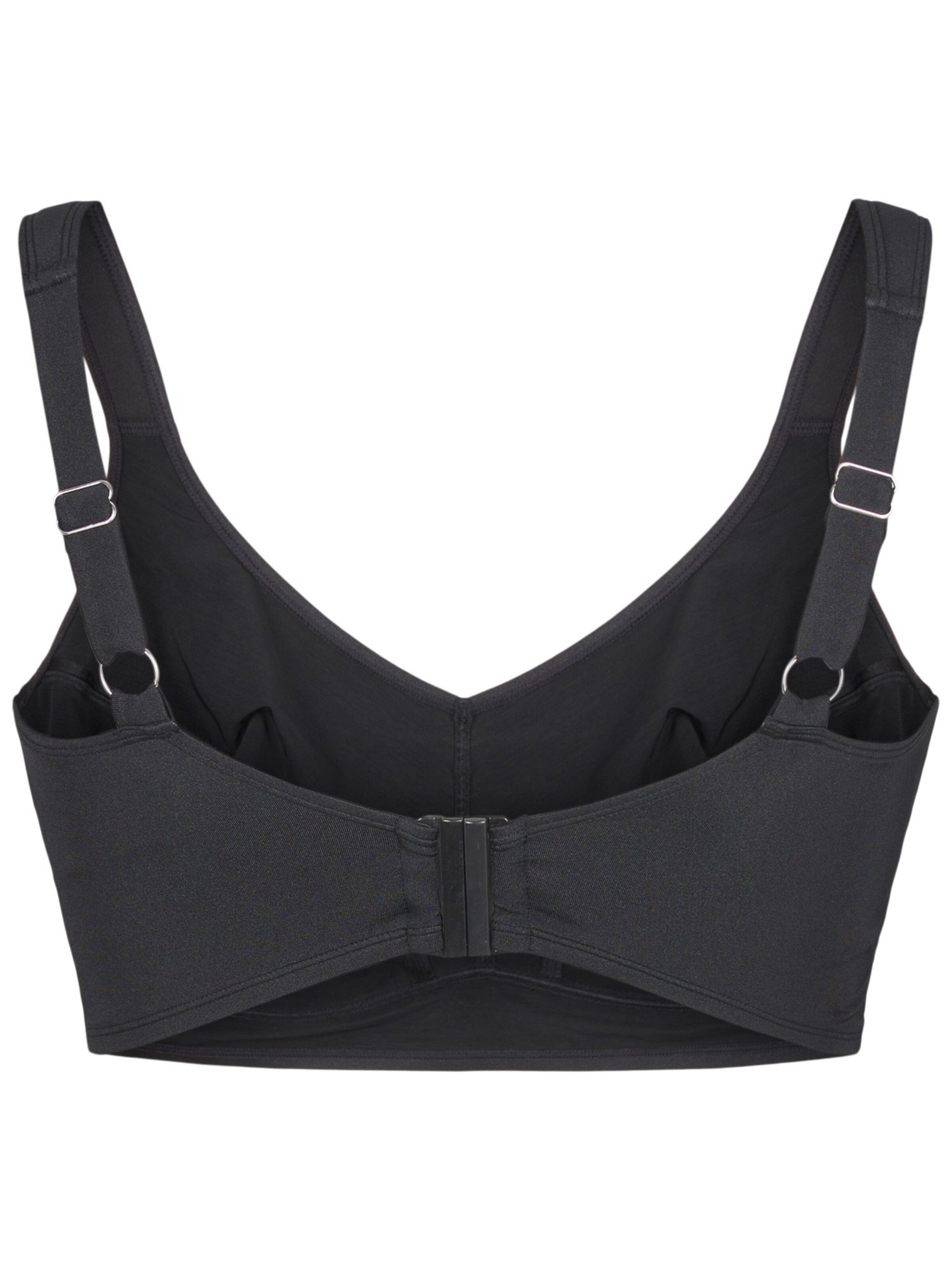 Swim by Zizzi Balconette Bikini felső 'SRIKA' - fekete