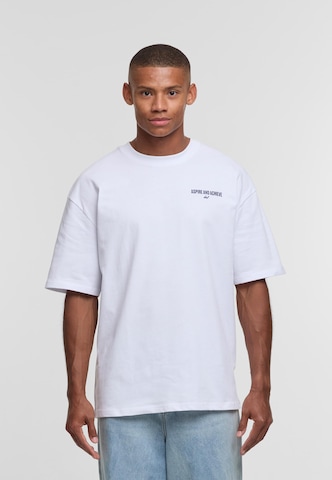 DEF T-Shirt 'Tictactoe' in Weiß: Vorderseite