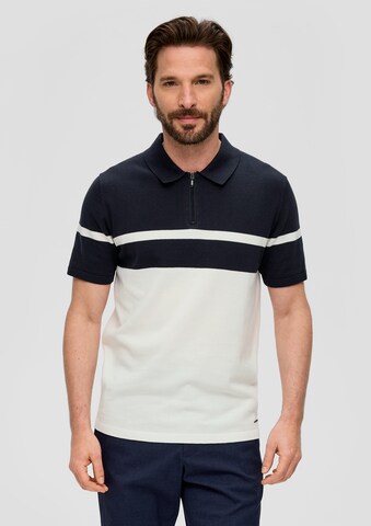 s.Oliver BLACK LABEL - Camisa em azul: frente