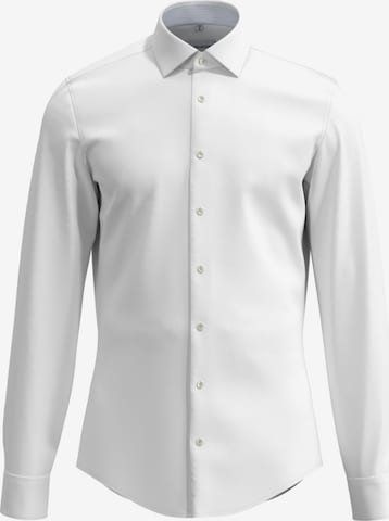 SEIDENSTICKER Hemd 'Shaped' in Weiß: Vorderseite