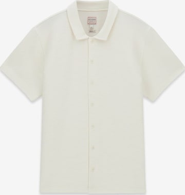 GUESS Comfort Fit Hemd in Beige: Vorderseite