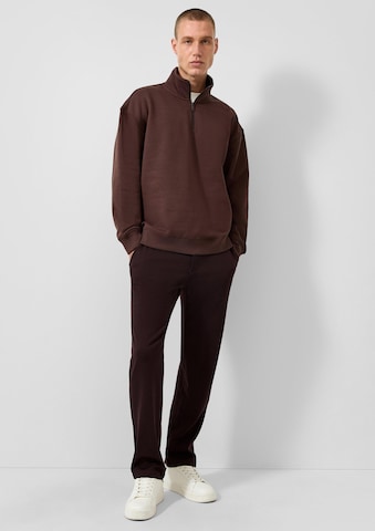 Sweat-shirt QS en marron