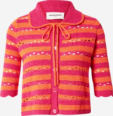 Sonia Rykiel Gebreid vest in Oranje: voorkant