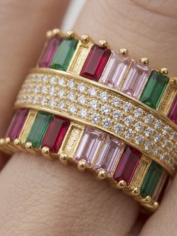 Bague 'Maku' Luxenter en mélange de couleurs