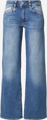 Herrlicher Wide Leg Farkut 'Prime' värissä sininen: etupuoli