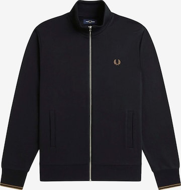 Fred Perry Sweatshirt in Black: front