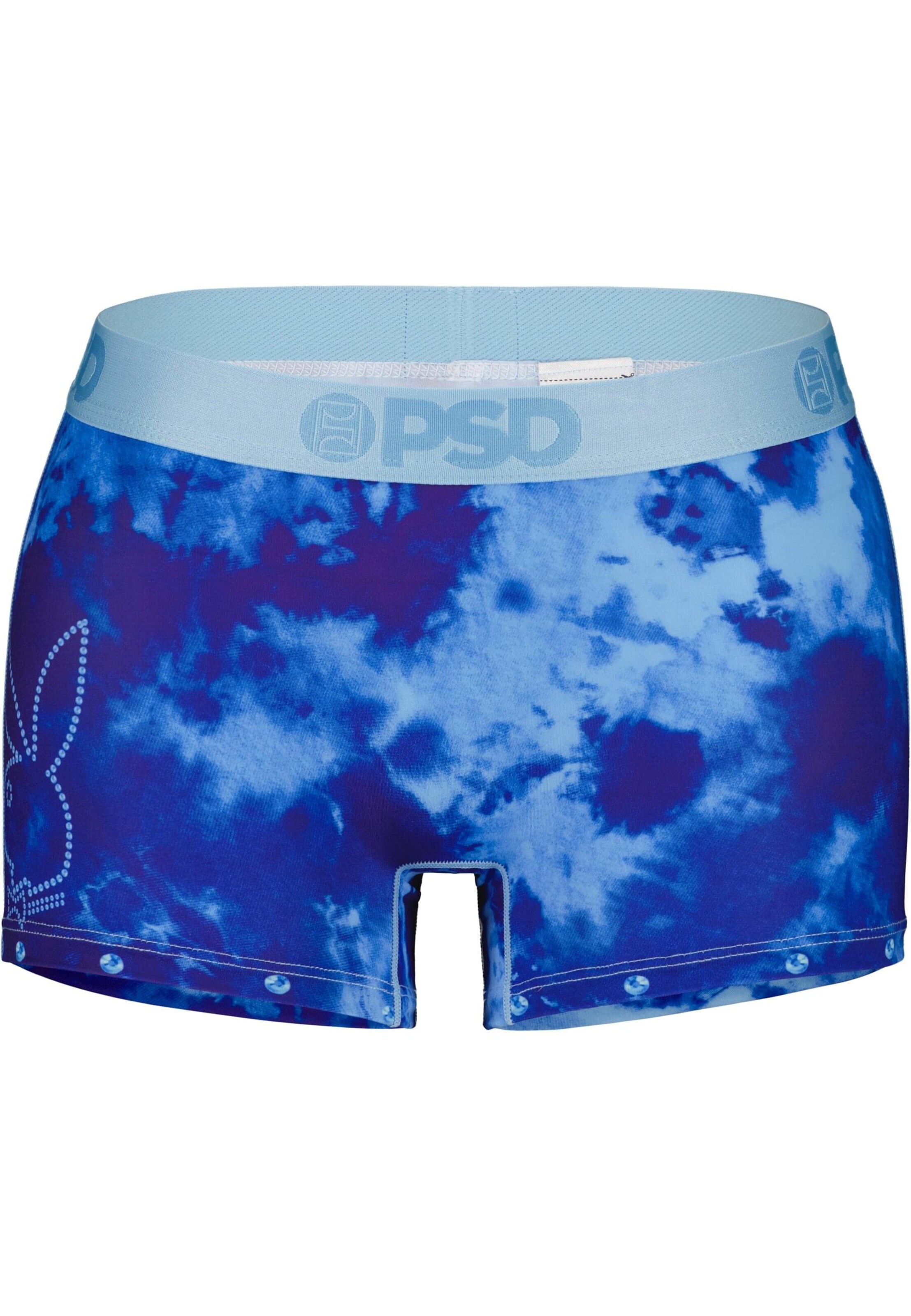 PSD Slip in Blau: Vorderseite