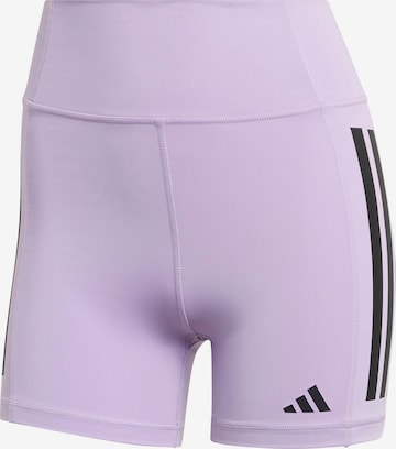 ADIDAS PERFORMANCE Spordipüksid 'Optime', värv lilla: eest vaates