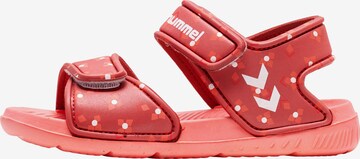 Sandales 'Playa' Hummel en rouge : devant