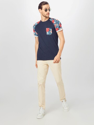 T-Shirt 'Ruel' !Solid en bleu