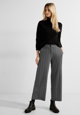 CECIL Wide leg Pants in Grey