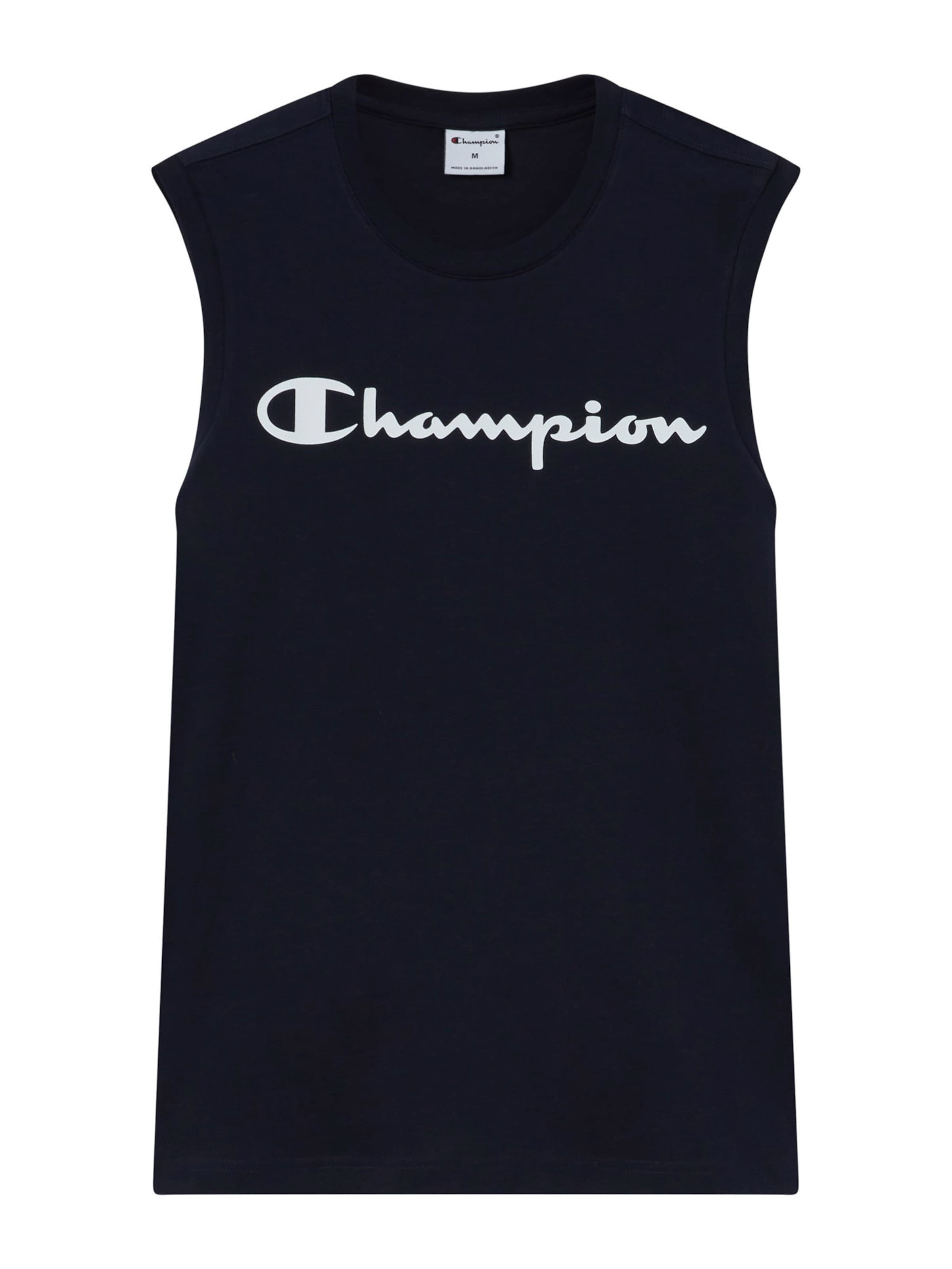 Champion Authentic Athletic Apparel Футболка в Синий: спереди