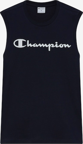 Maglietta di Champion Authentic Athletic Apparel in blu: frontale