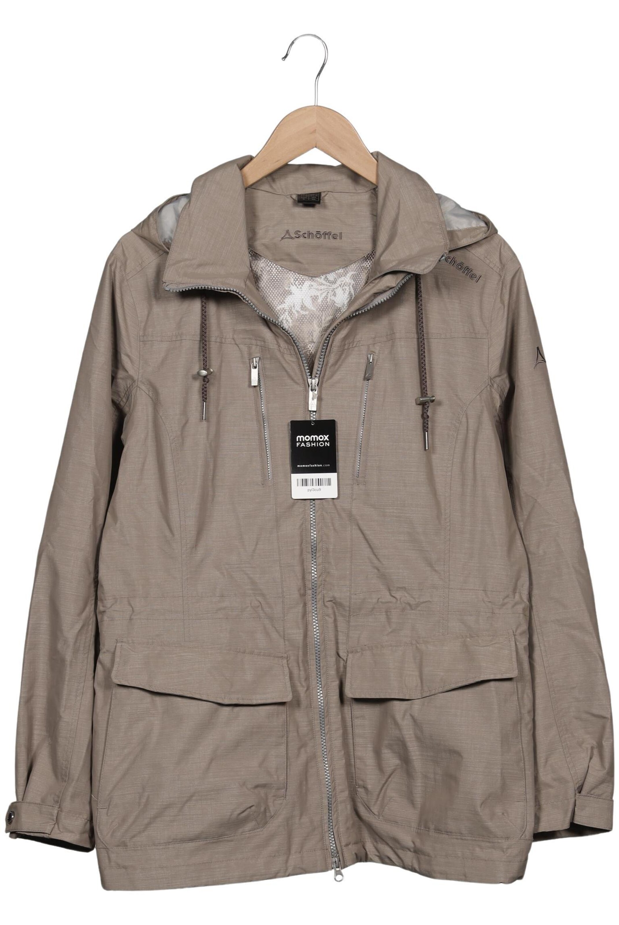 Schöffel Jacket & Coat in XXL in Beige: front