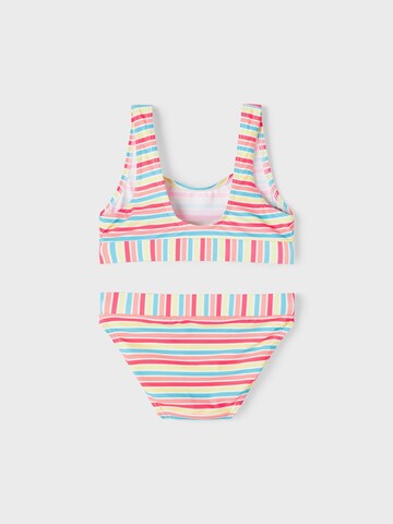 NAME IT - Bustier Bikini 'Zipe' en Mezcla de colores