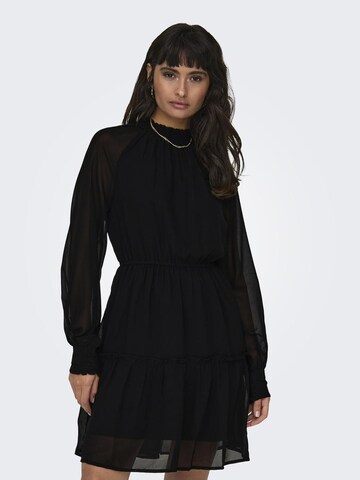 Robe 'ISABELLA' ONLY en noir : devant