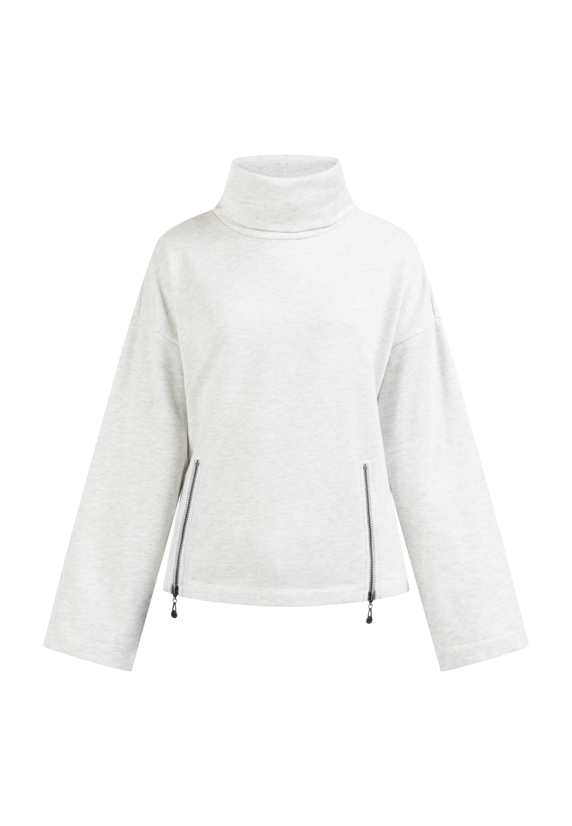 DreiMaster Vintage Trui 'Takelage' in Grijs: voorkant