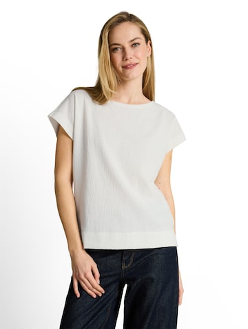 TOM TAILOR Shirt in White: front