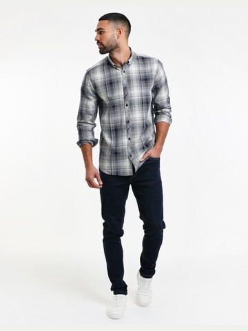 Threadbare Slim fit Button Up Shirt 'Luca' in Mixed colours