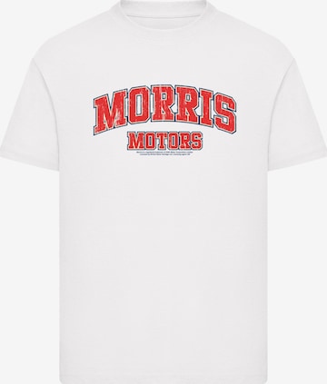 T-Shirt 'British Motor Heritage Morris Motors College' F4NT4STIC en blanc : devant