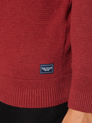 Pullover di TOM TAILOR in rosso