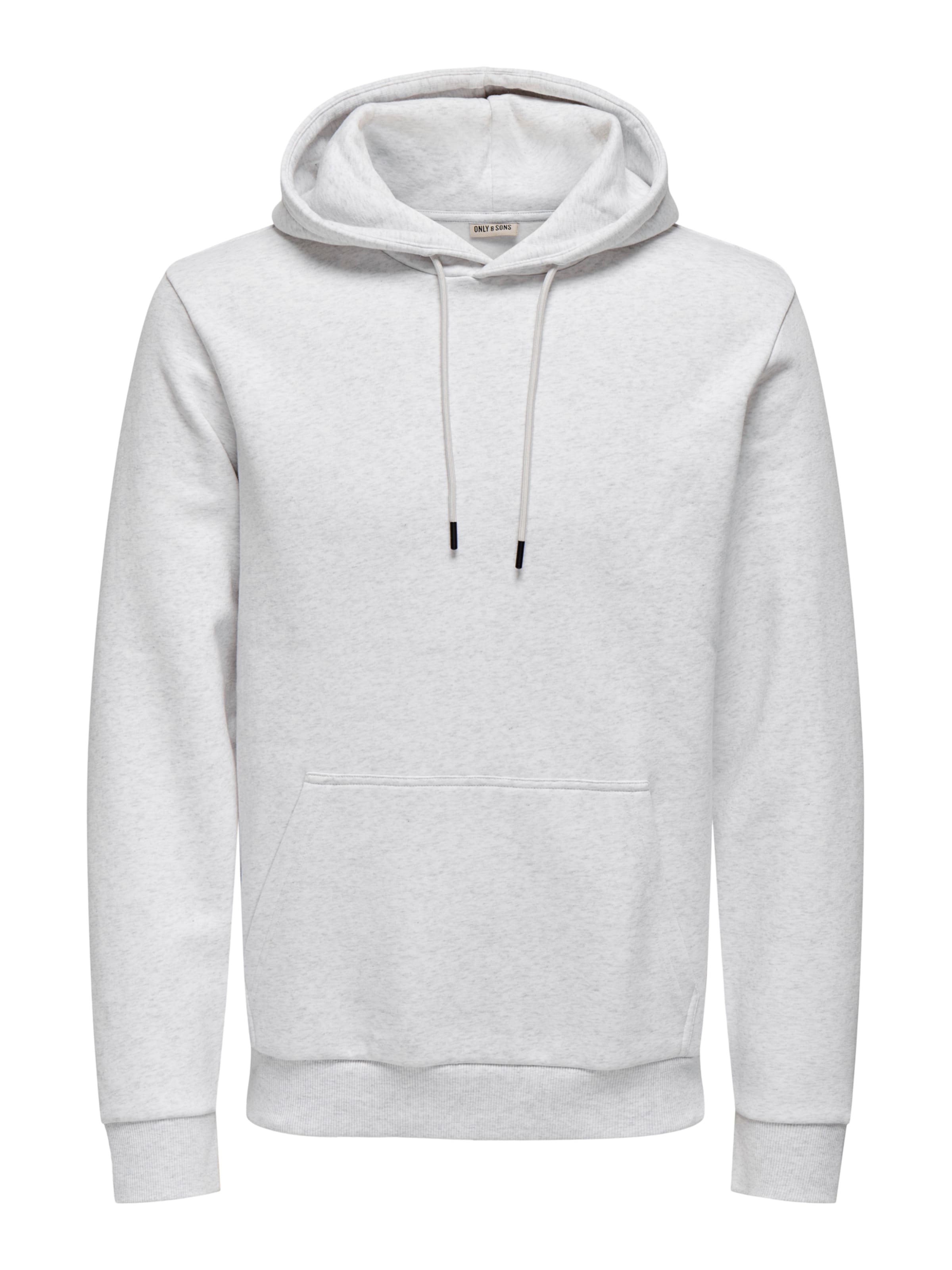Only & Sons Regular Fit Sweatshirt 'ONSCERES' in Grau: Vorderseite