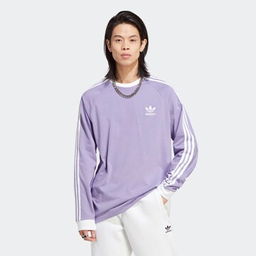 ADIDAS ORIGINALS Shirt 'Adicolor Classic' in Purple: front