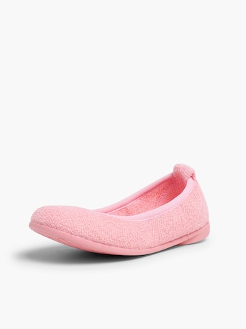 Ballerines Pisamonas en rose : devant