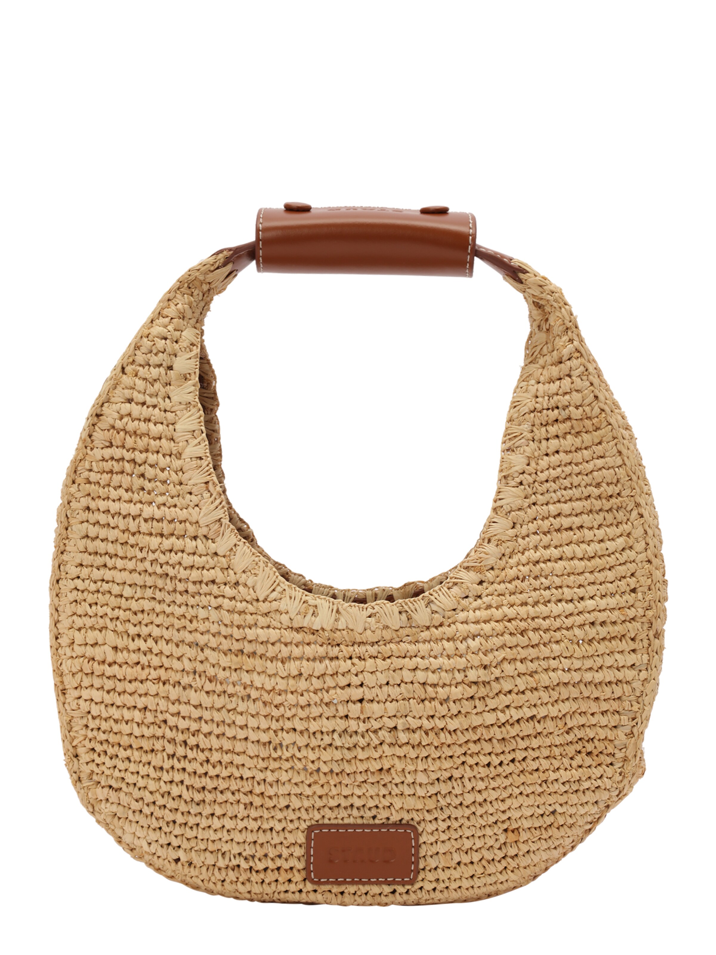 Geantă de umăr 'MOON' de la Staud pe bej: față