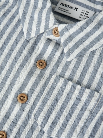 NAME IT Regularny krój Koszula 'NBMFEDENIS' w kolorze niebieski