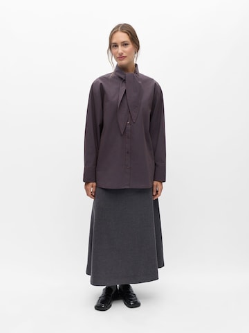 OBJECT Bluse 'OBJGrace' in Braun