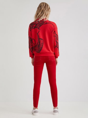 Desigual Sweatshirt in Red