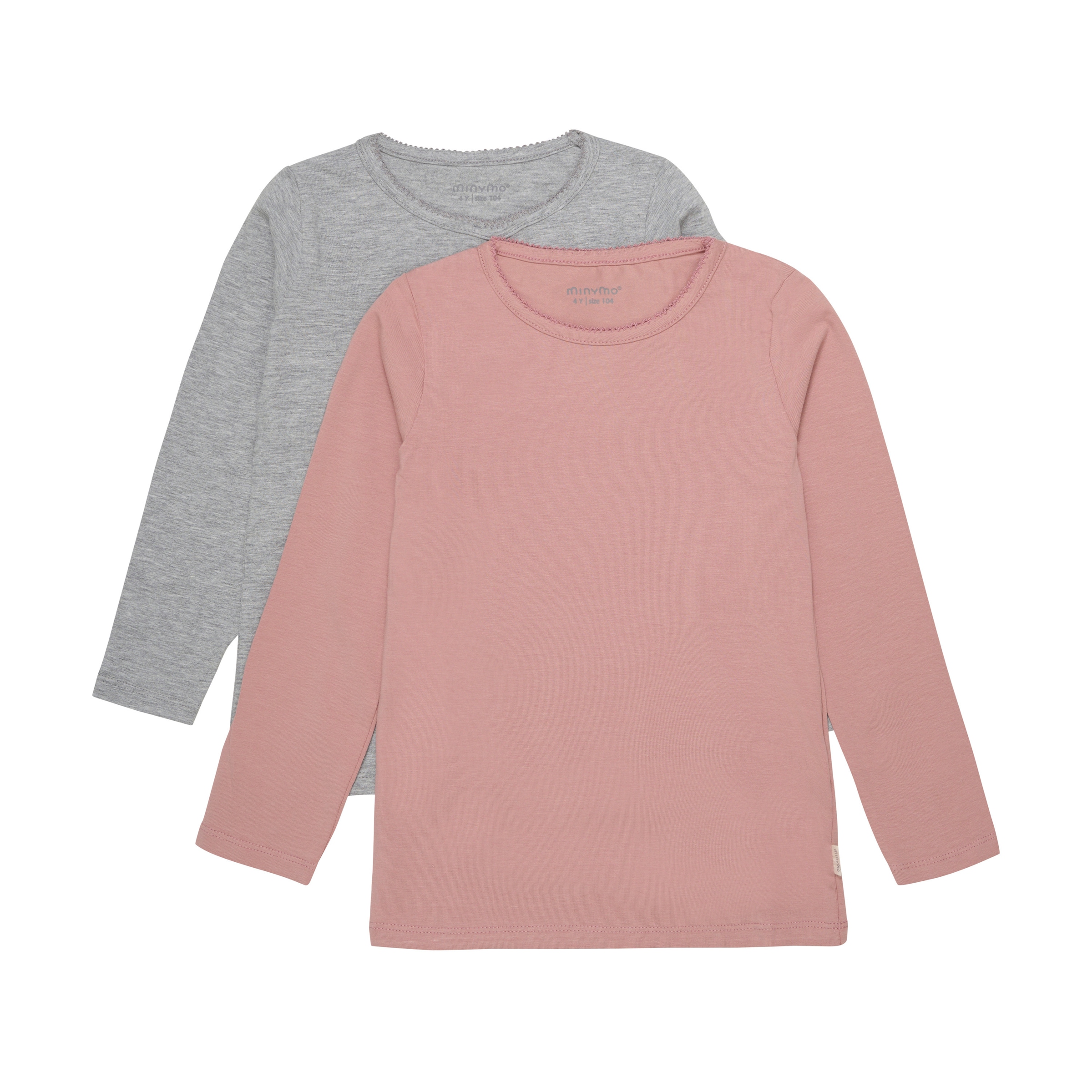 MINYMO Μπλουζάκι σε γκρι: μπροστά