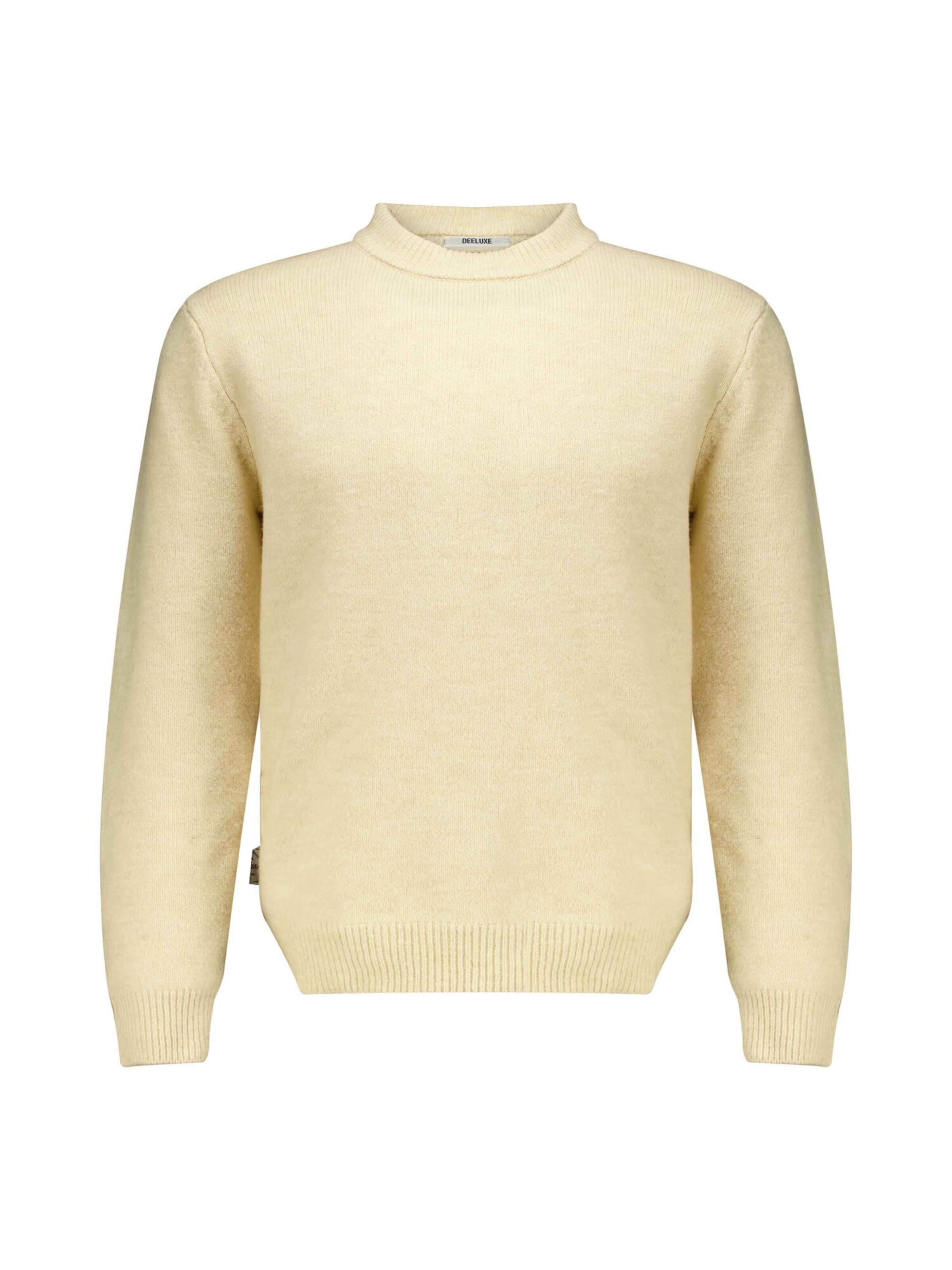 Deeluxe Trui 'OSTILIO' in Wit: voorkant