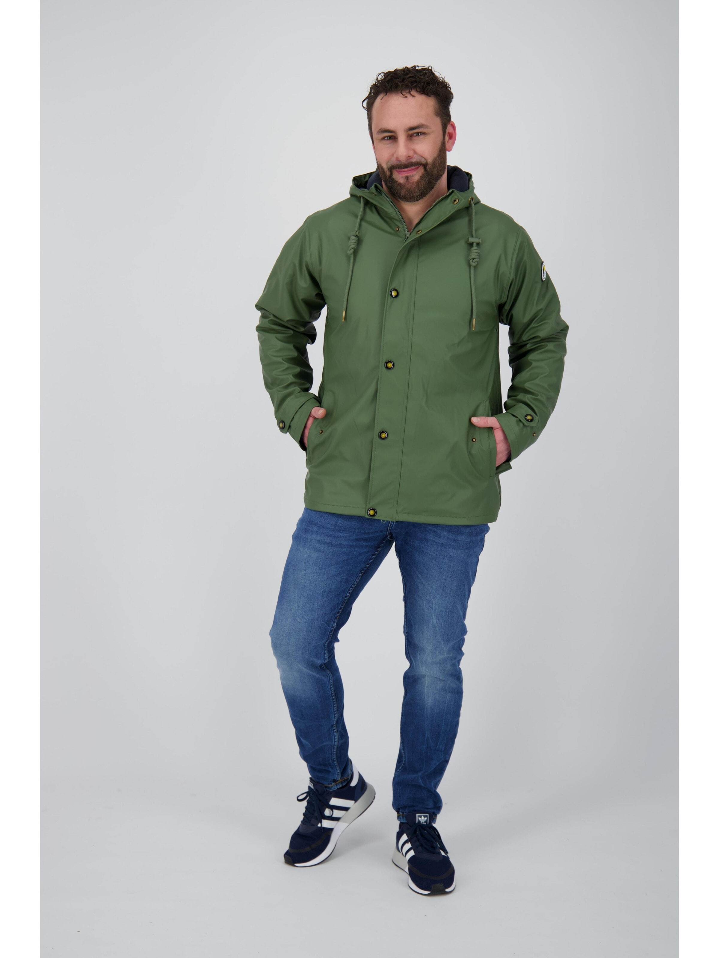 Veste fonctionnelle 'Friesennerz GANDER MEN' deproc en vert