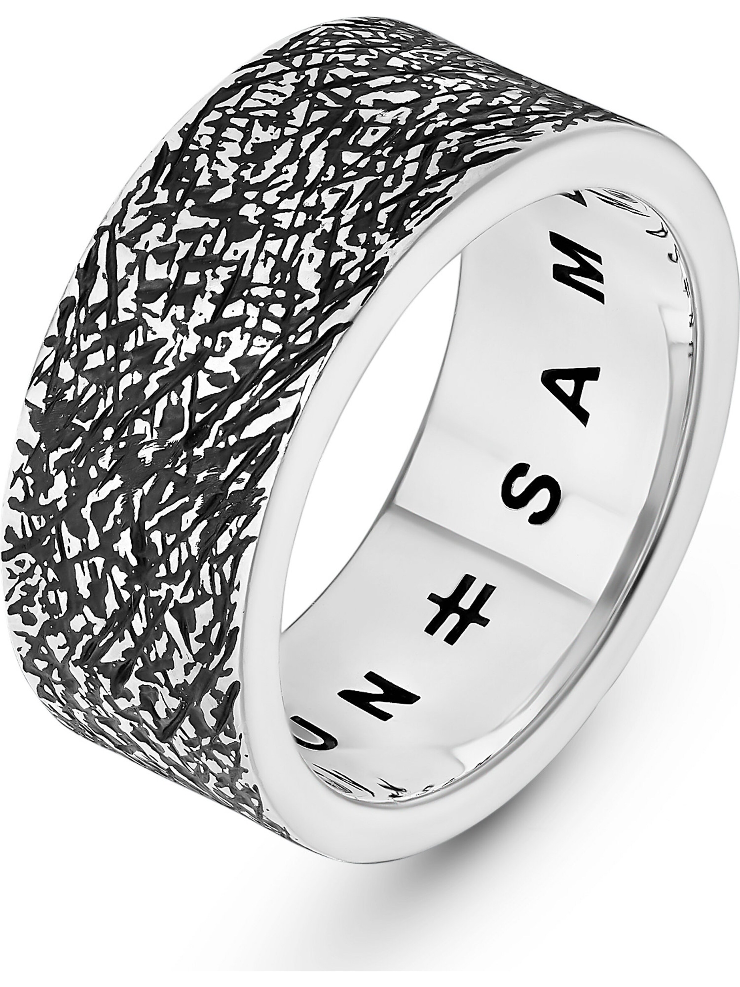 UNSAME Ring in Silber: Vorderseite