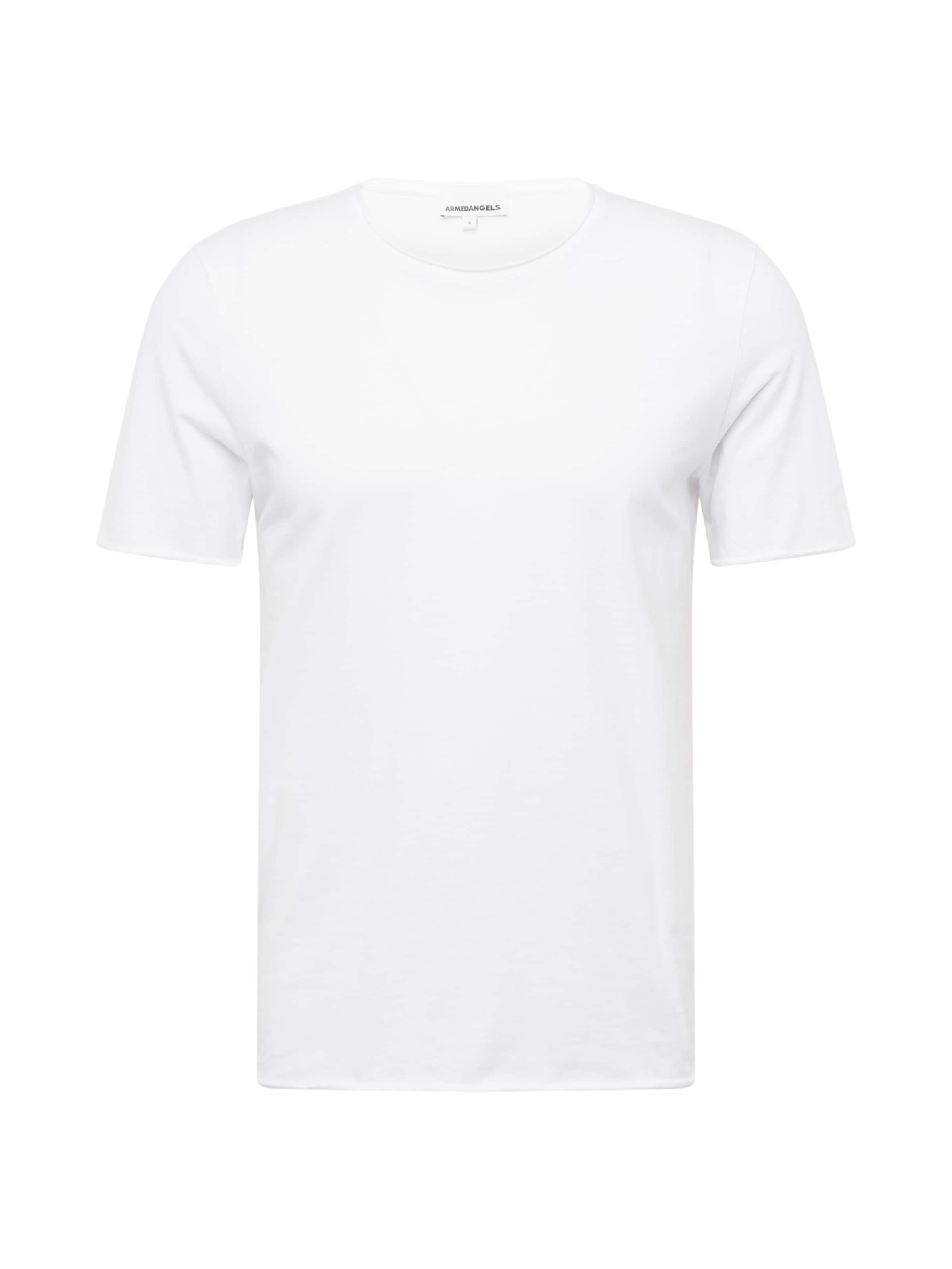 T-Shirt 'AMON' ARMEDANGELS en blanc : devant