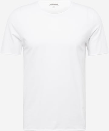 T-Shirt 'AMON' ARMEDANGELS en blanc : devant