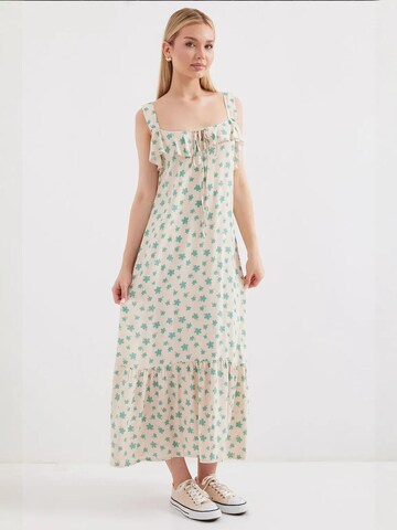 Bigdart Summer Dress in Green