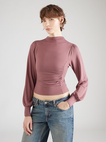 ABOUT YOU Póló 'Maja' - rózsaszín: elől