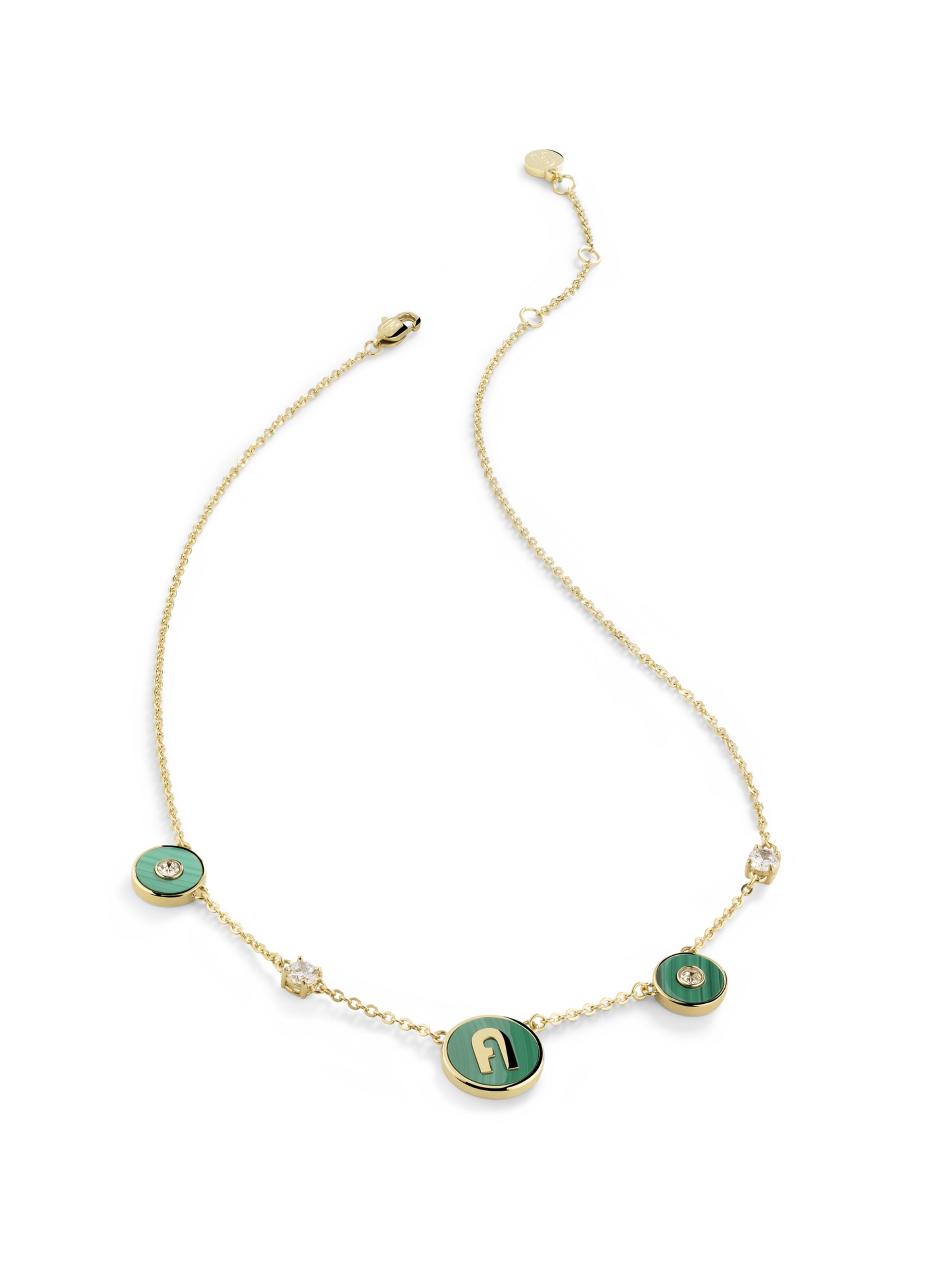 Furla Jewellery Kæde 'Stones' i guld: forside