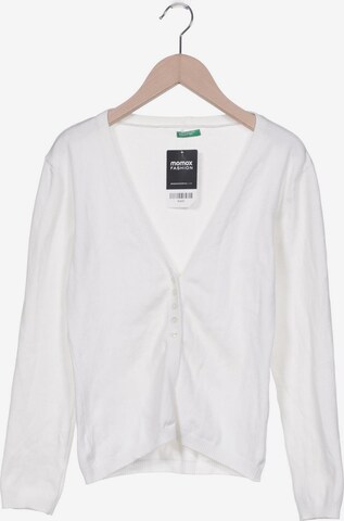 UNITED COLORS OF BENETTON Sweater & Cardigan in M in White: front